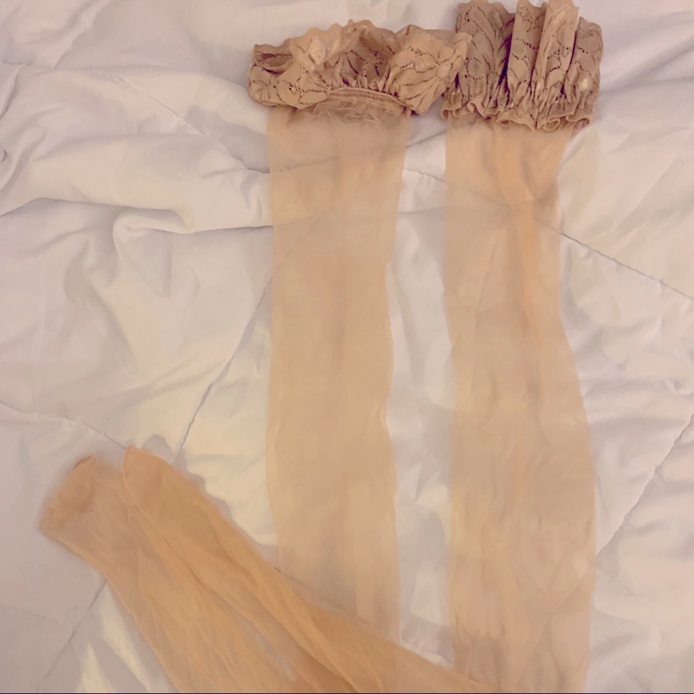 Tan Thigh-Highs
